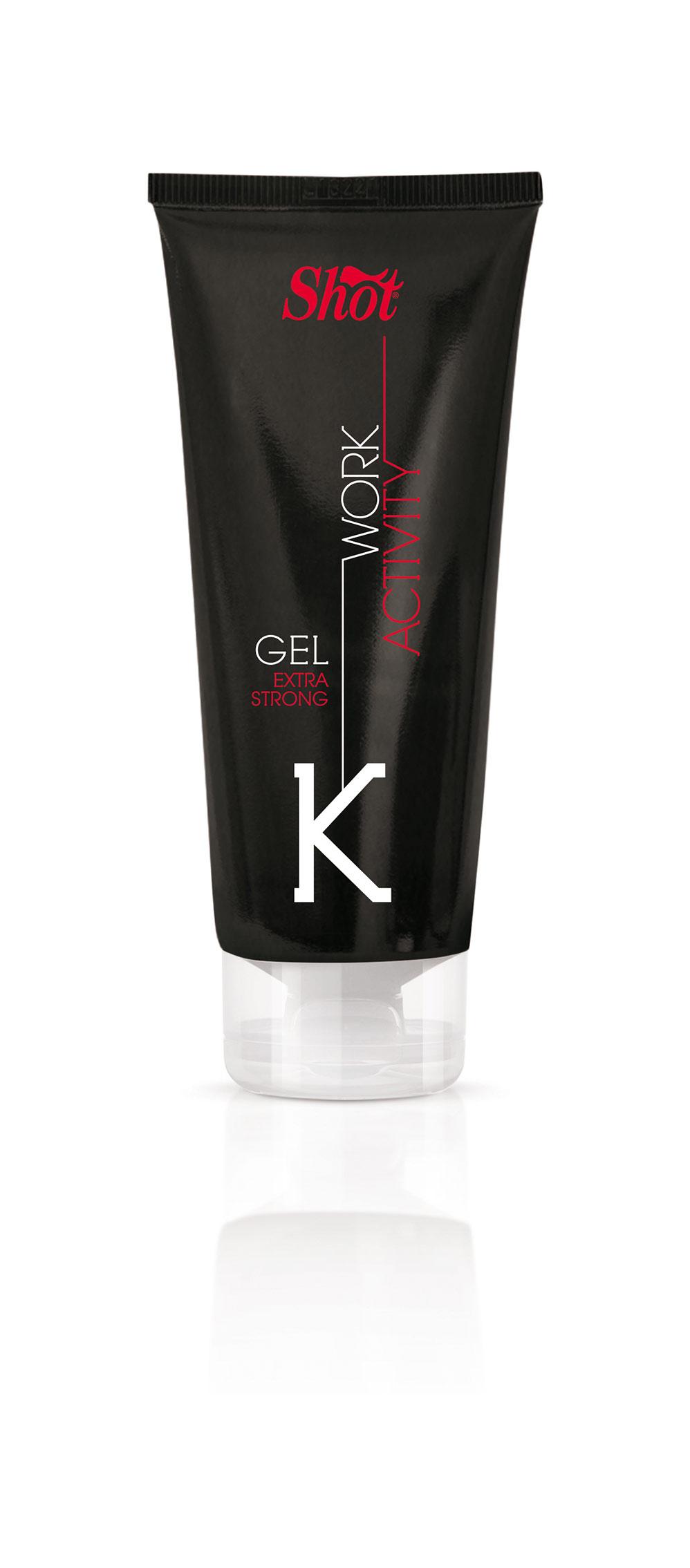 gel work activity k linea finish capelli shot alta qualità gel 