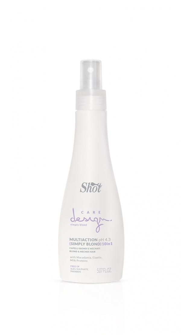 simply blond 10 in 1 trattanti per capelli biondi linea famiglia care design