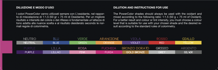 power color tinta permanente colore 