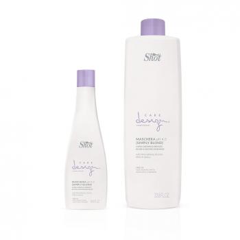 maschera simply blond capelli biondi e mechati biondo mantenere shot linea design care